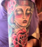 Medusa Tattoo by Kristy Nadel of Landmark Tattoo