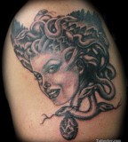 Creative Picture of Medusa Tattoo