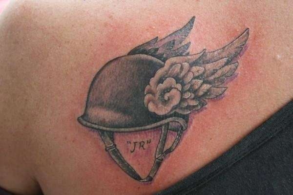 Creative Female Tattoo Designs With Initial Name