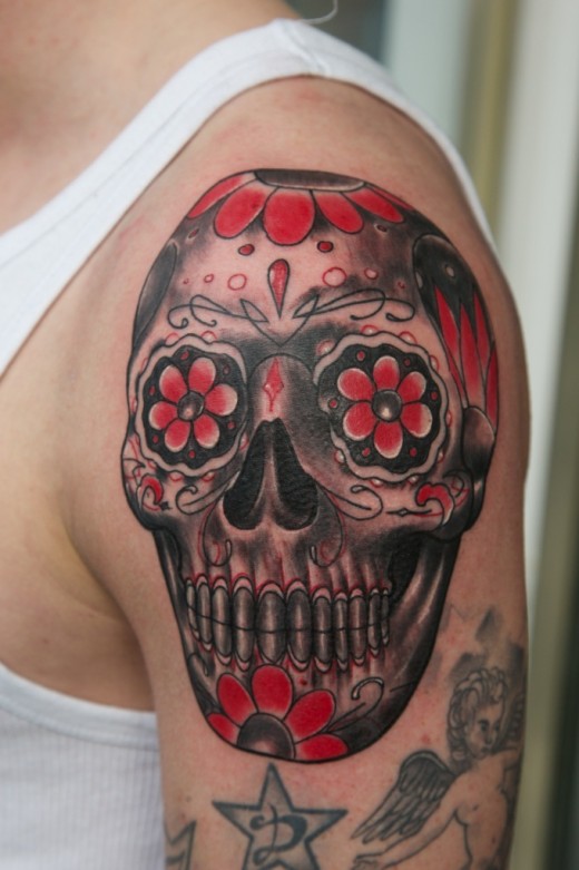 Powerful Mexican Skull Tattoo Designs – Skull Tattoos