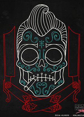 Urban American Tattoos – Mexican Skull Tattoo Designs