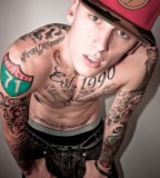 Tattoo Lifestylez Feature Rapper Machine Gun Pictures Gallery