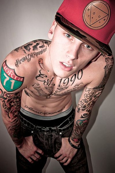 Tattoo Lifestylez Feature Rapper Machine Gun Pictures Gallery