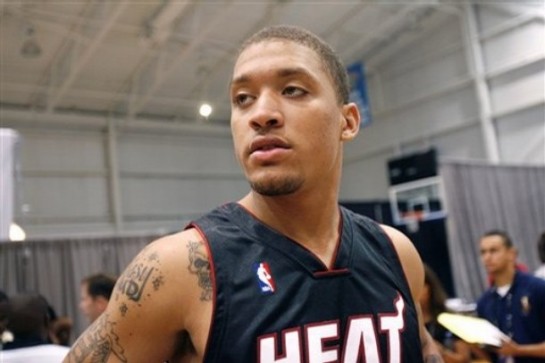 Michael Beasley – Upper Arm And Shoulder Tattoo