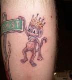Monkey Tattoo for Hands Ideas