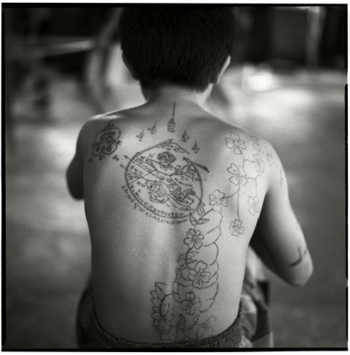 Muay Thai Tattoo Young Boxers Back Photo By Lung S Liu