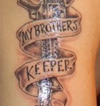 Jesus Tattoo My Brothers Keeper Image Am I Serbagunamarine.