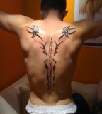 My Spine Tattoo I Am My Brothers Keeper
