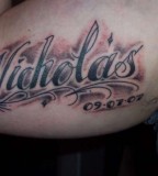 Intriguing Name Tattoos Design