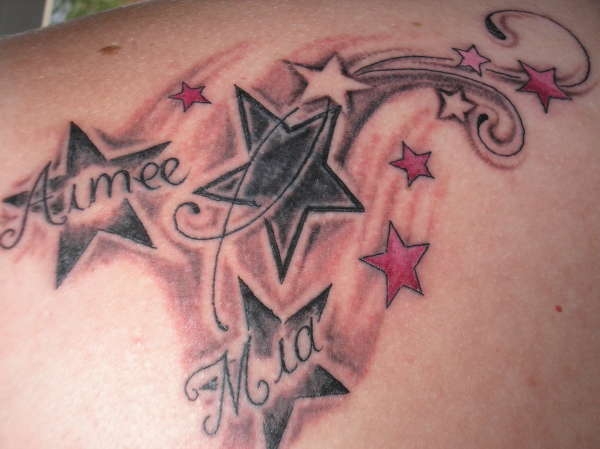 Magical Shooting Star Tattoo Designs