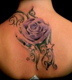 Rose Tattoos Design for Girl