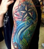 Nautical Tattoos Pictures Sleeve