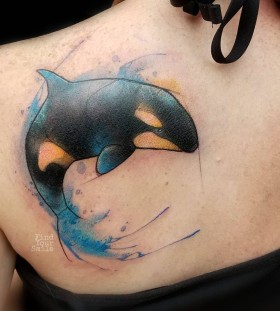 orca-watercolor-tattoo