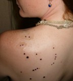 Orion Constellation Tattoo Design for Girl