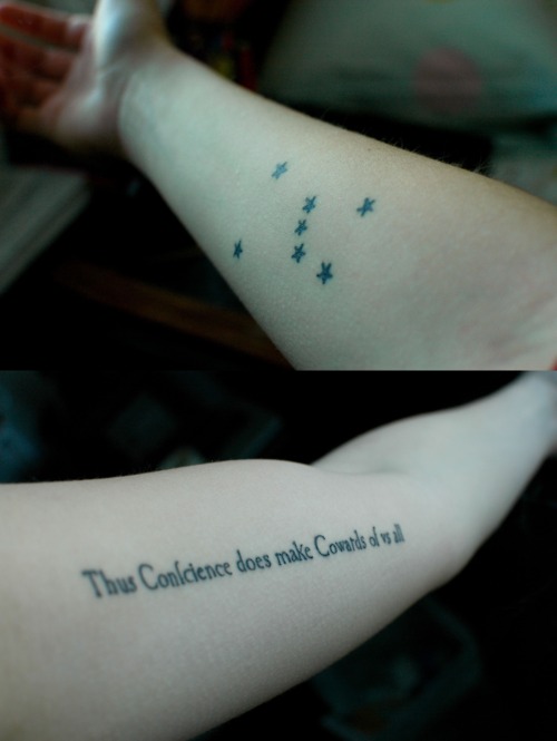Beautiful Constellation Tattoo on Forearm