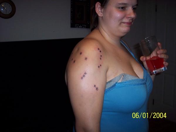 The Orion Constellation Tattoo From Stephanie