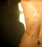 Orion Constellation Fever Tattoo Design on Left Side Body