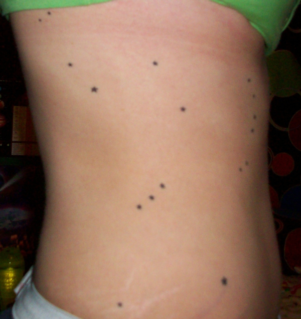 Orion Constellation Tattoo