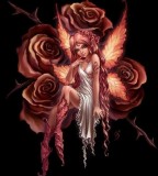Amazing Gothic Fairy Tattoo and Rose Over-Shoulder Photos - Fairy Tattoos