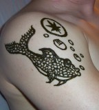 Koi Fish Shoulder Tattoo Design Gallery - Shoulder Tattoos
