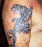 Black Panther Tattoo Concept