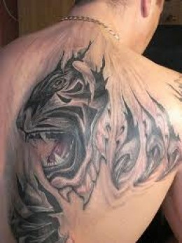 Nice Panther Tattoos And Meanings On Men Shoulder