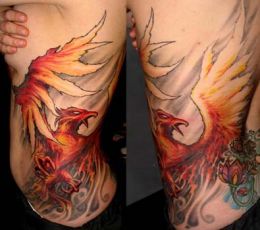 Rebirth And The Phoenix Tattoo