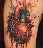 Paradise Gathering Tattoos Gene Coffey Heart Tattoo