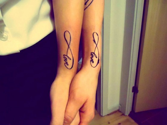 Calm Couples Wrist Tattoos