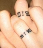 Ring Tattoos For Couples 