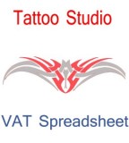 Tattoo Amp Body Piercing Studio Accounting Spreadsheet Easy
