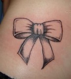 Bow Ribbon Tattoo