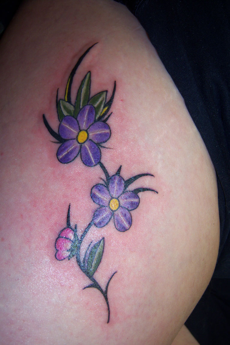 Image of a Flowers Tattoo