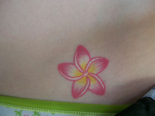 Plumeria Tattoo Designs Hawaiian Flower Tattoos Orchid And Free
