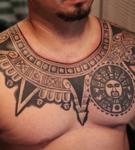 polynesian necklace tribal tattoo