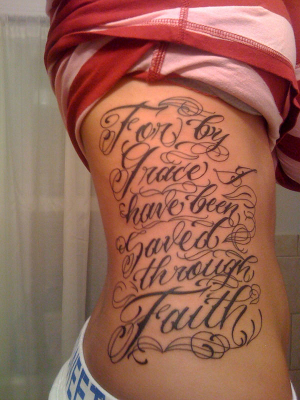 Cute Bible Verse Tattoos PIctures