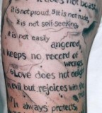 Scripture Tattoos Pictures Gallery