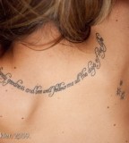 Necklace Verses Tattoo Design