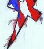 Puerto Rican Cross Tattoo Sketch