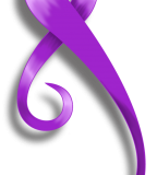Purple Ribbon Tattoo Sample By Broxu