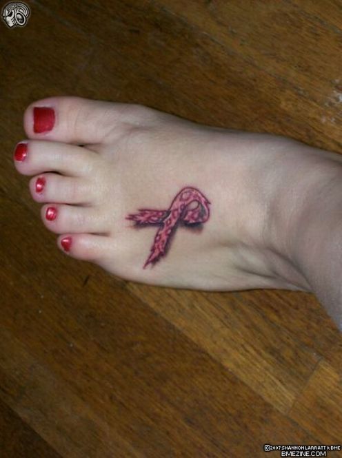 Tattoo Ideas Breast Cancer Pink Awareness Ribbons
