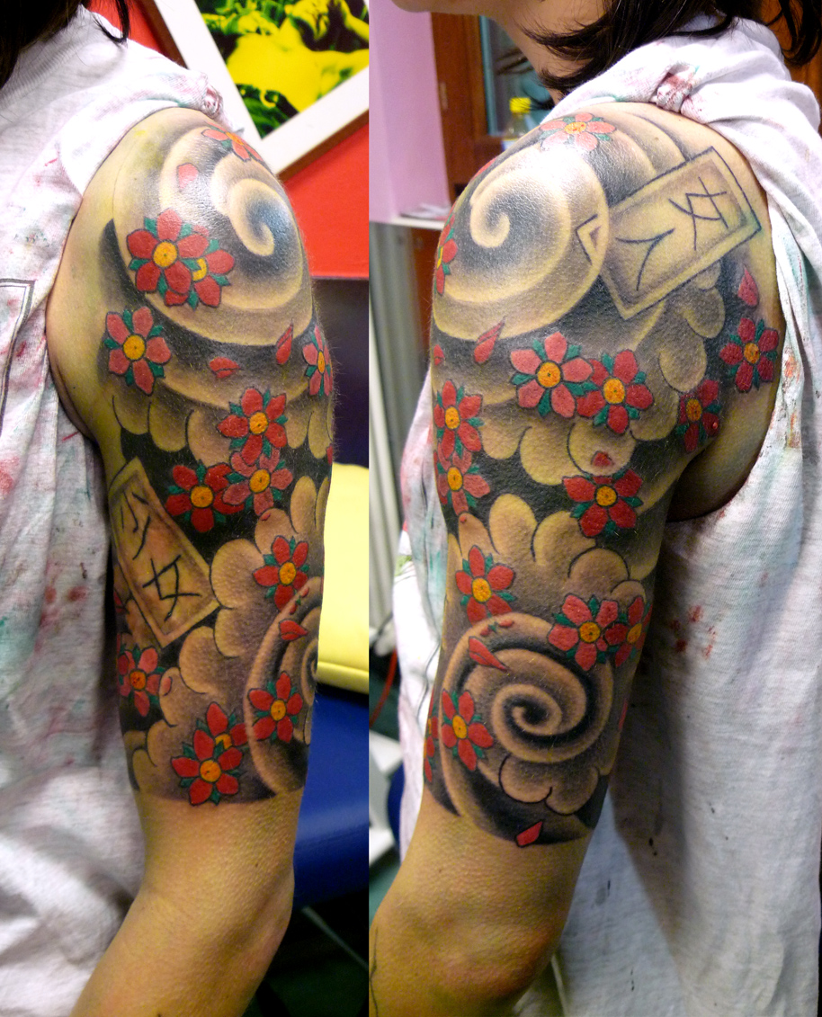 Awesome 3D Quarter Sleeve Tattoo - | TattooMagz › Tattoo ...