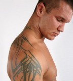 Randy Orton Sleeves Tattoo View from Side