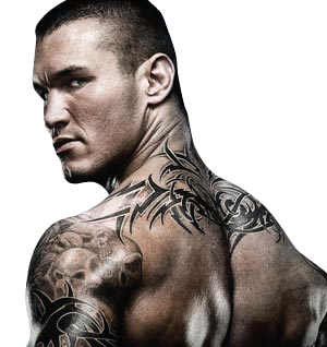 Randy Orton Tattoos Sleeves Up Close