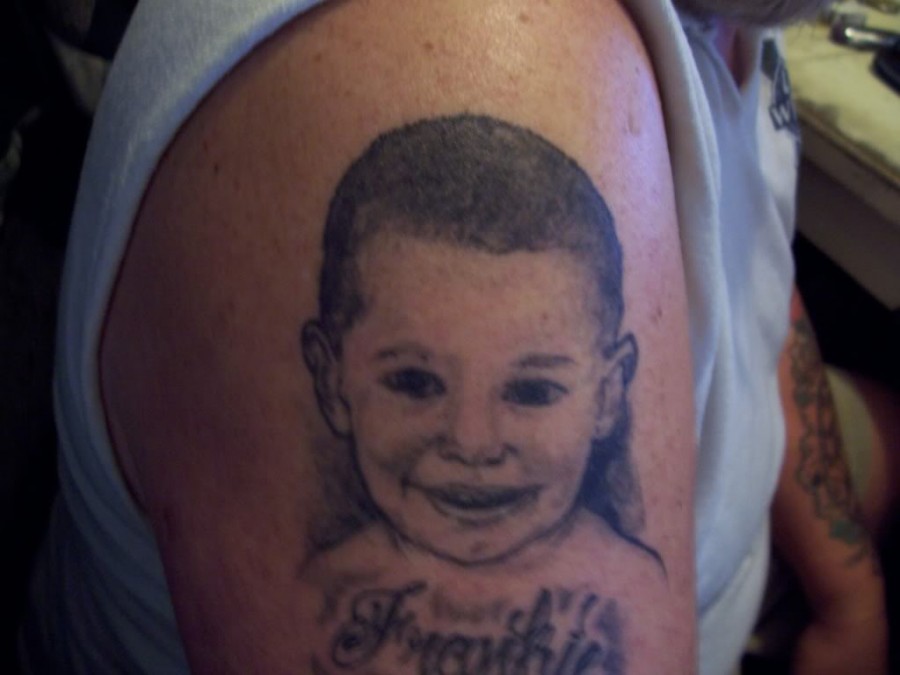 Rip Tattoos Memorials for Mother to Child