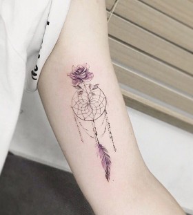 rose-dreamcatcher-tattoo-by-tattooist_flower