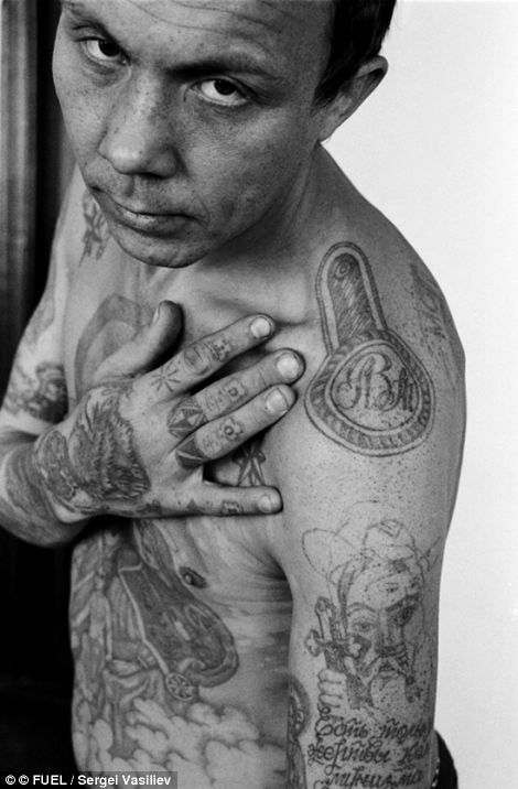 Symbols Of A Life Of Crime The Fading Tattoos On Russias