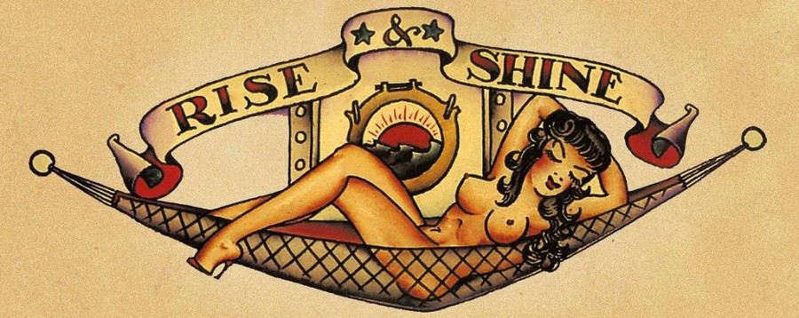 Rise And Shine Tattoo Design (NSFW)
