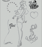 Artool Sailor Girlies Templates - Sailor Tattoo Design