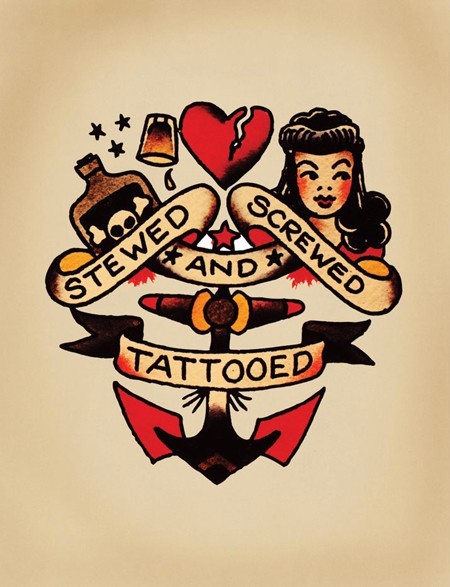Meaning Sailor Jerry Anchor Tattoo Ideas